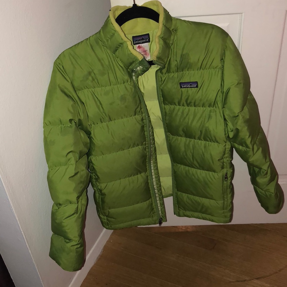 YOUTH Patagonia green, puffy coat